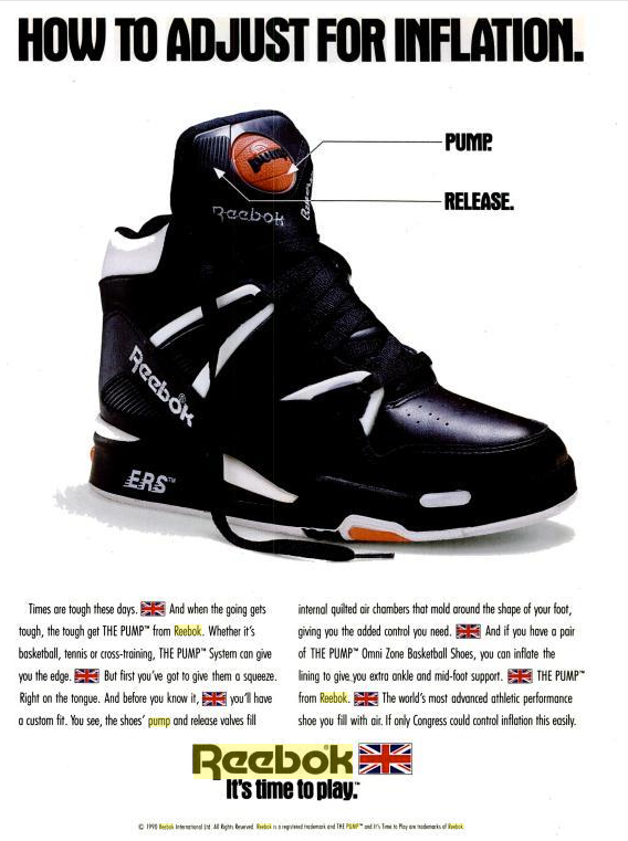 reebok pump 1992