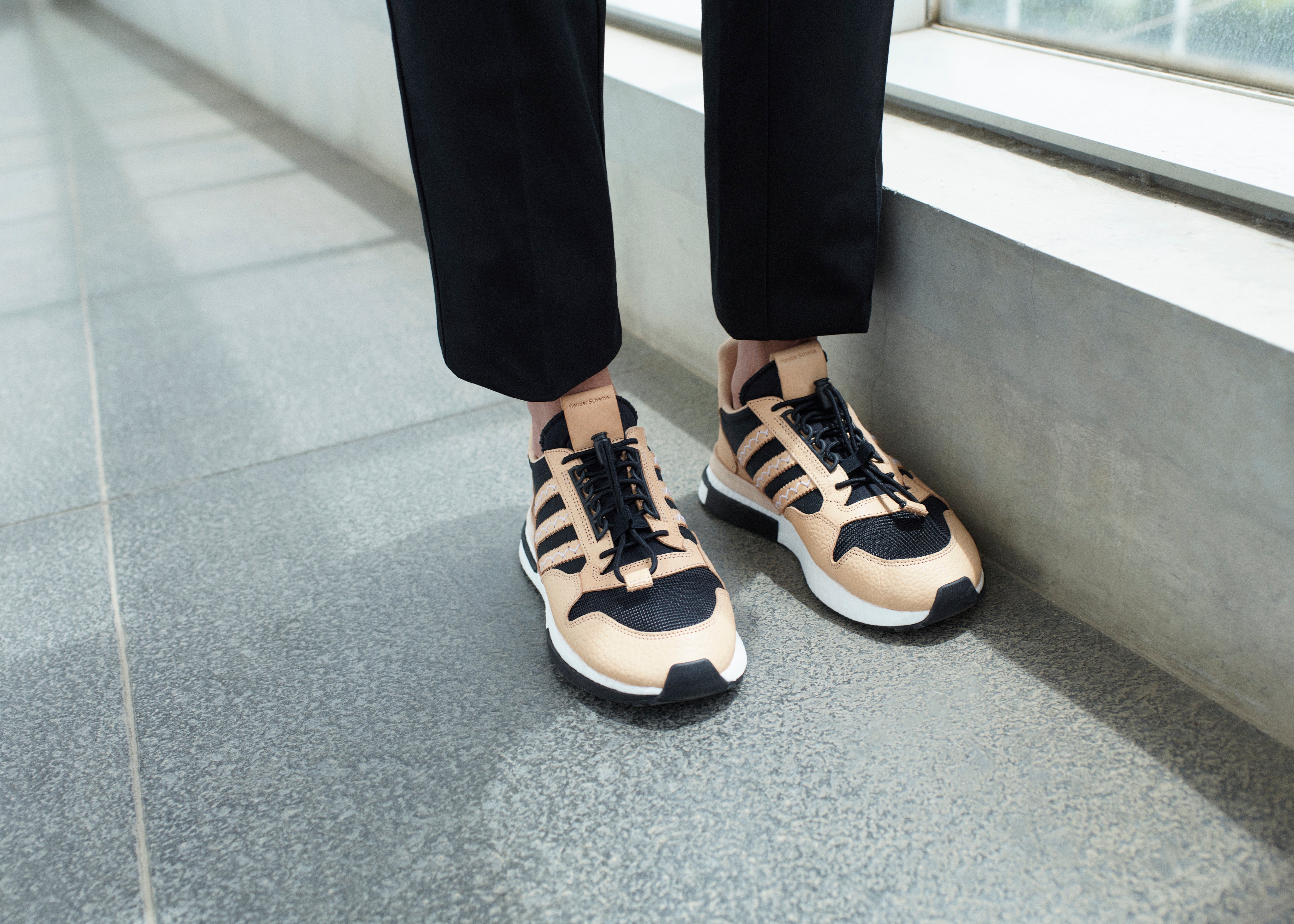 adidas hender scheme コラボ　HS ZX 500 RM MTメンズ