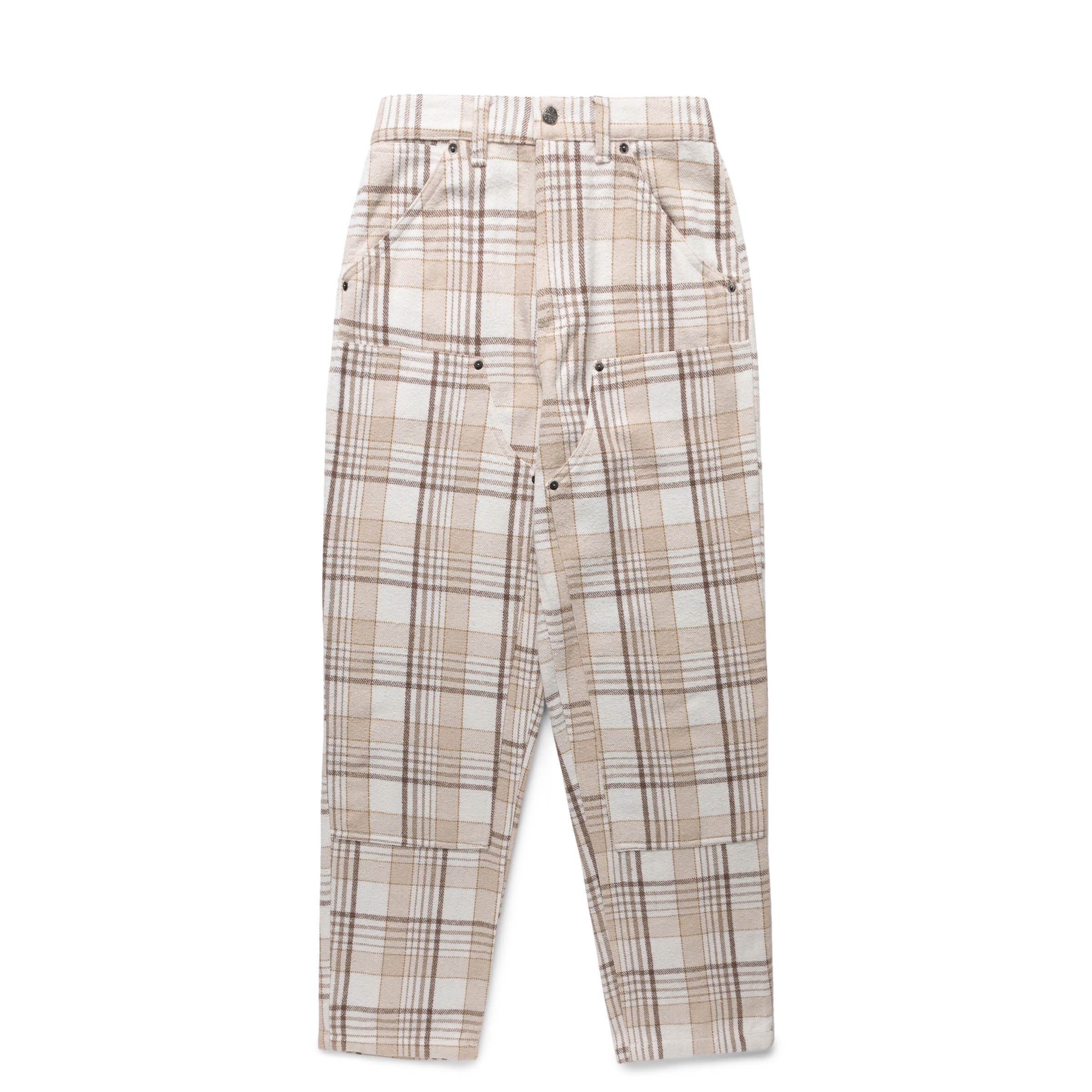 Image of PLAID DOUBLE KNEE PANT