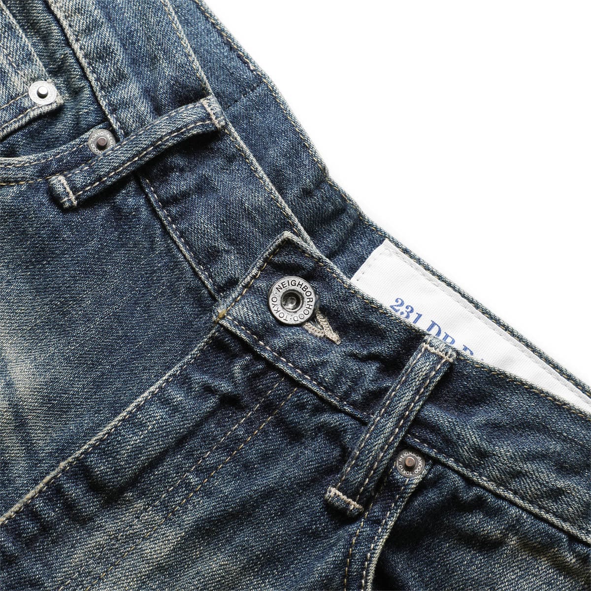 SAVAGE DENIM DP BASIC PANTS INDIGO | Bodega