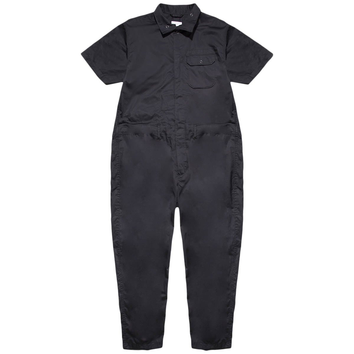 Combi Suit Black Cotton Nano Twill