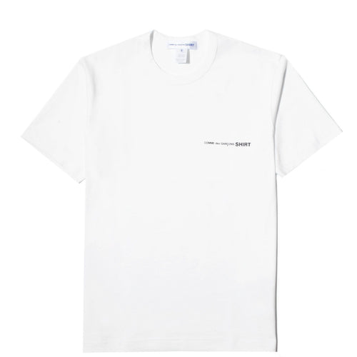 comme des garçons t shirt brun