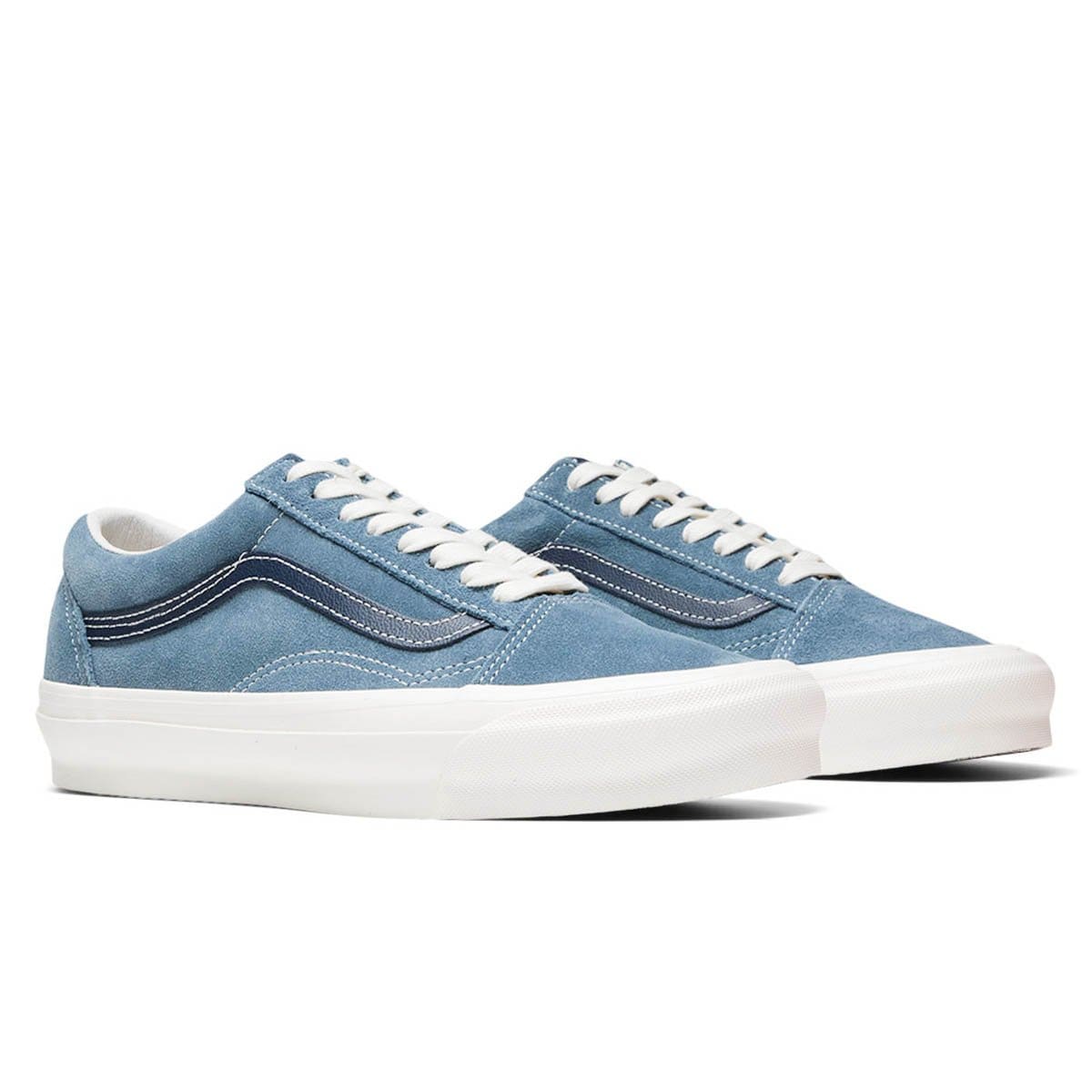 vans old skool blue suede