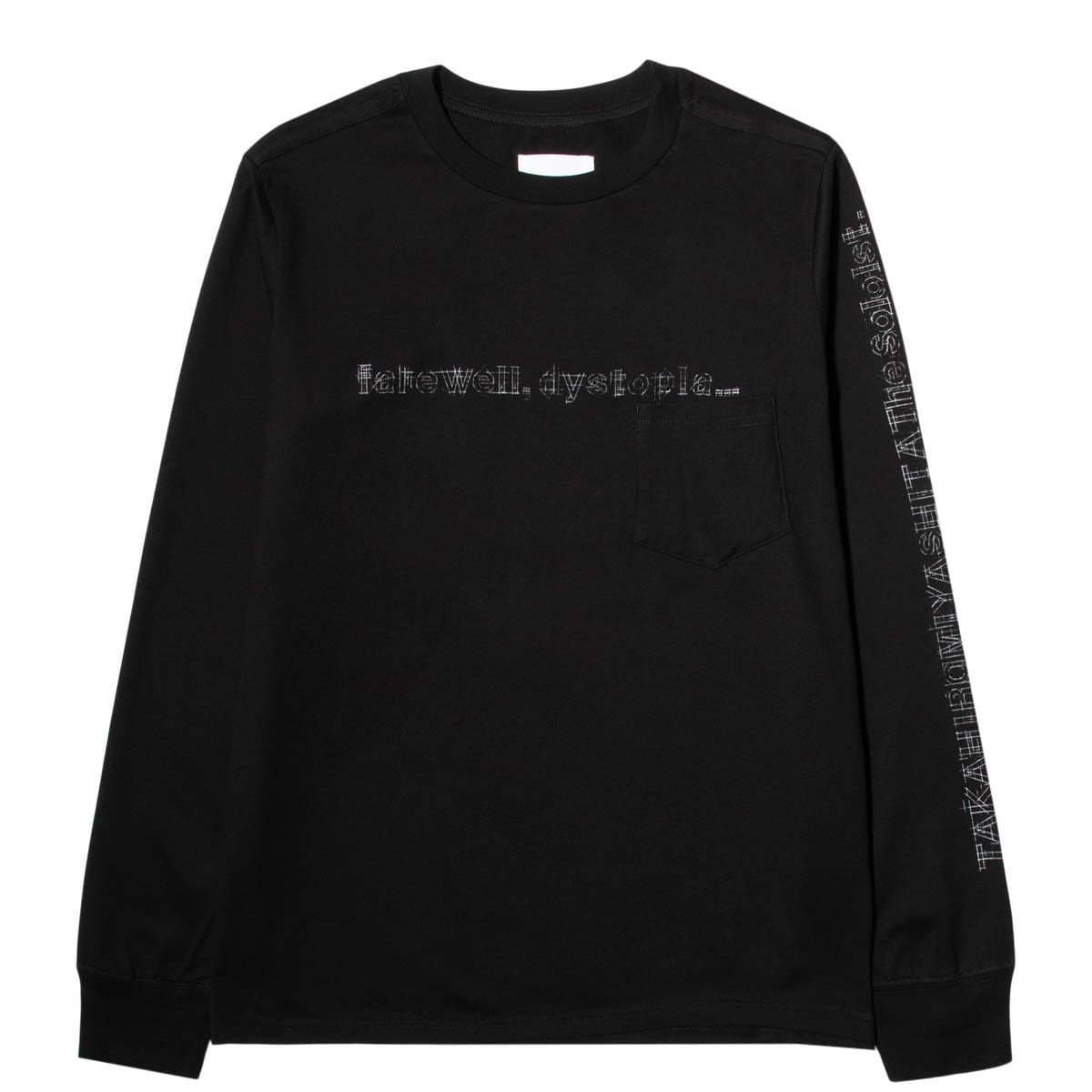 FAREWELL DYSTOPIA L/S TEE Black – IetpShops Store