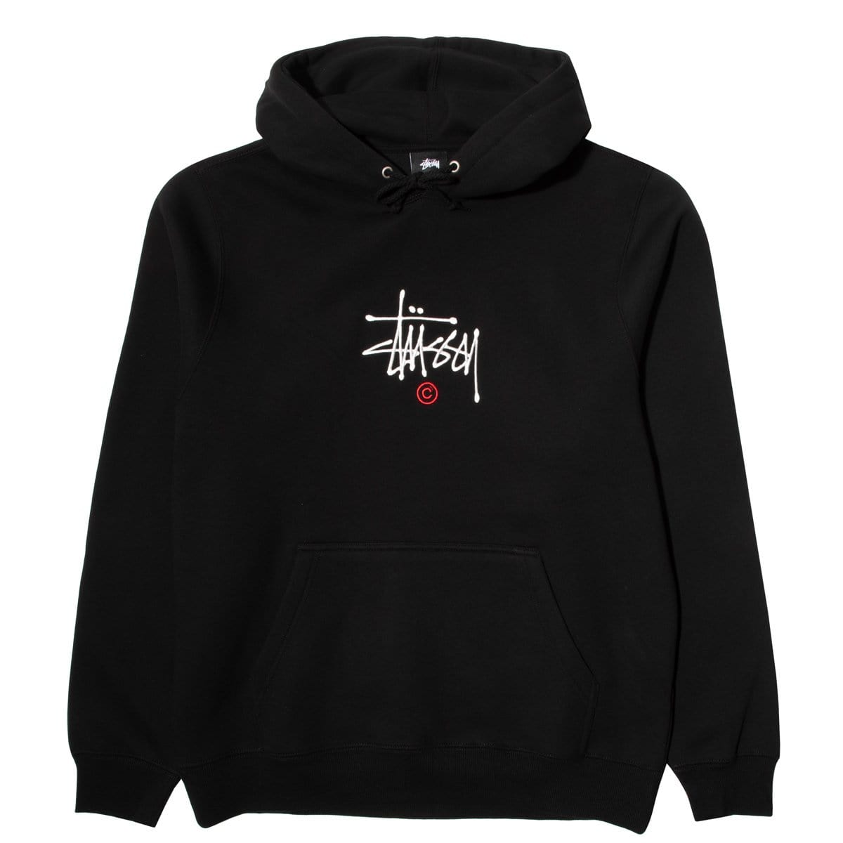 stussy black hoodies