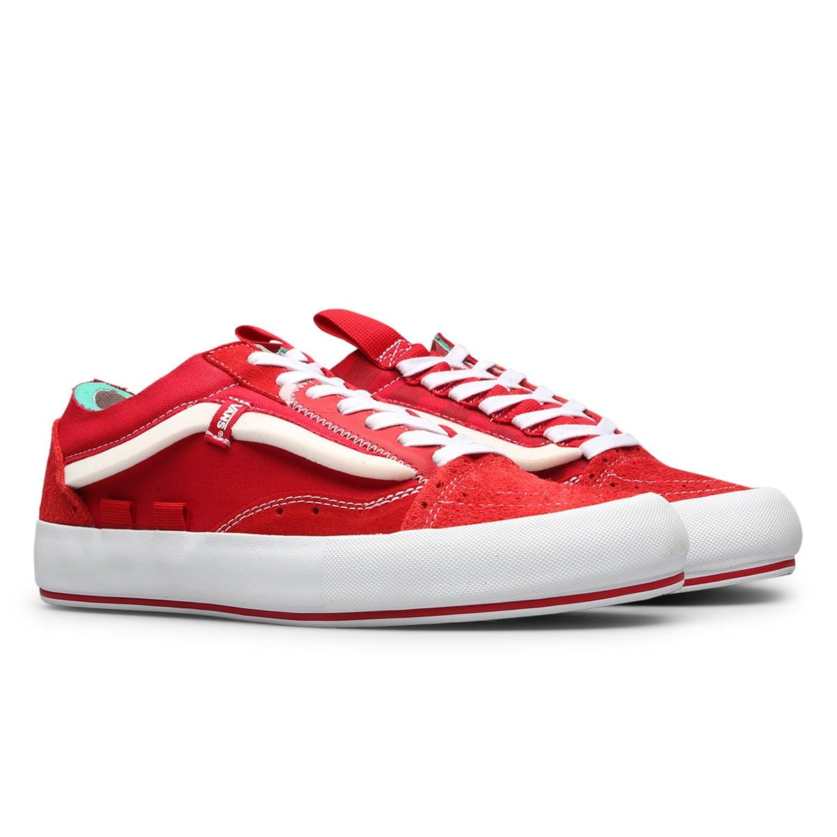 vans old skool cap lx red