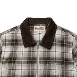 FRANK PLAID ZIP L/S SHIRT – Bodega Store