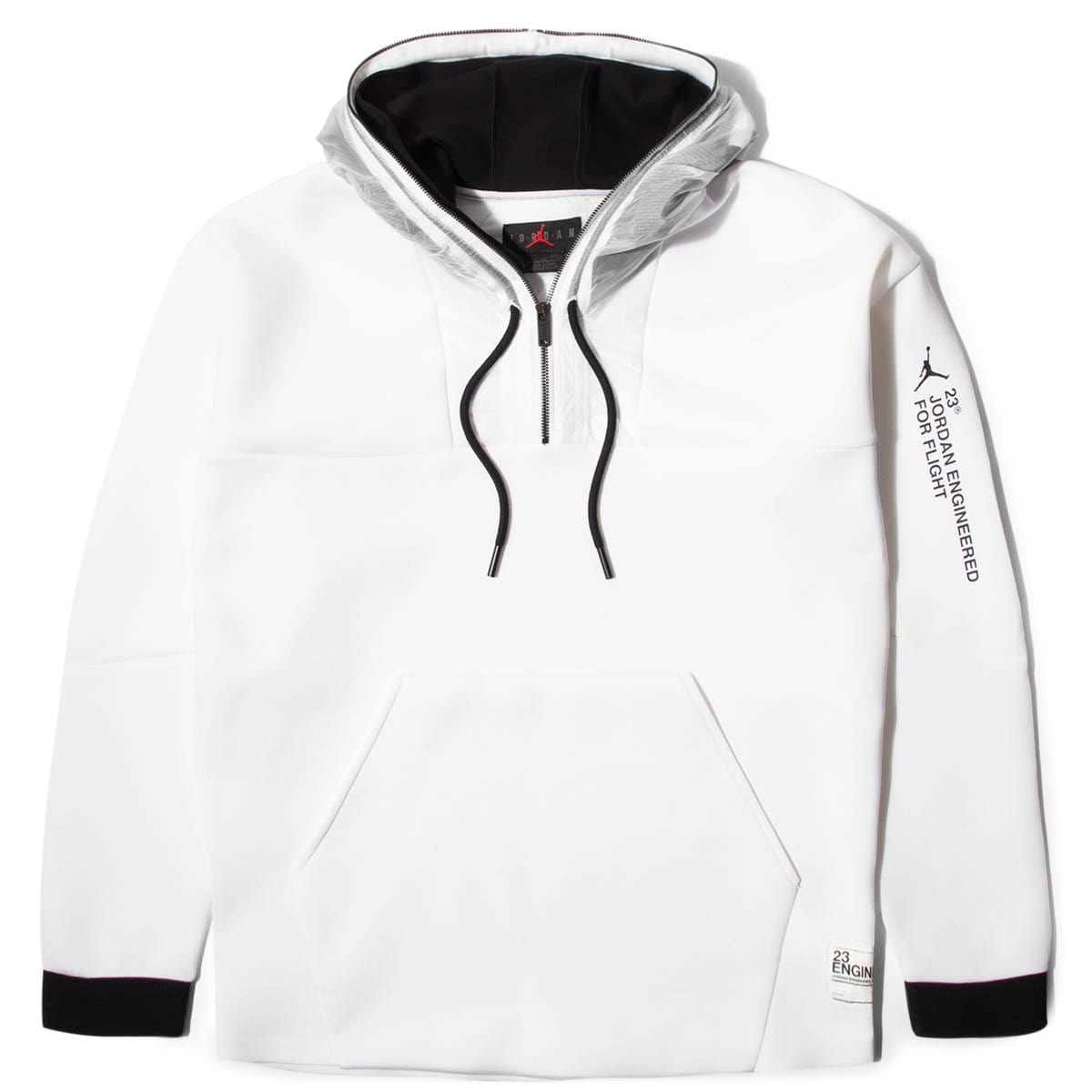 jordan 23 engineered hoodie white