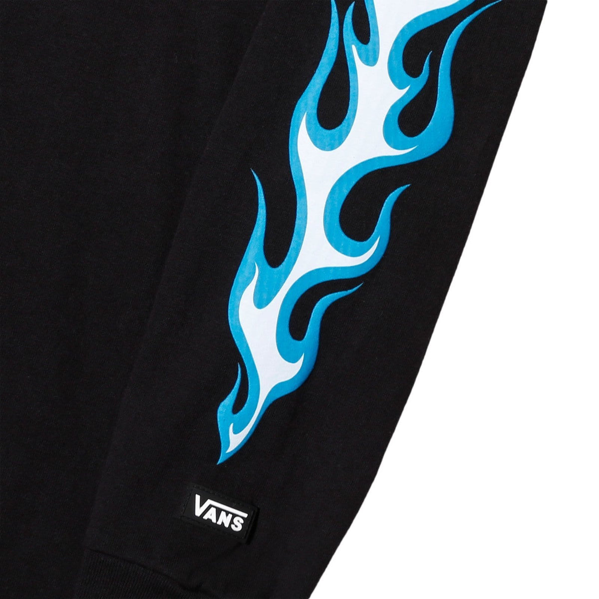 x WTAPS Flame L/S Tee Black/Blue – Bodega