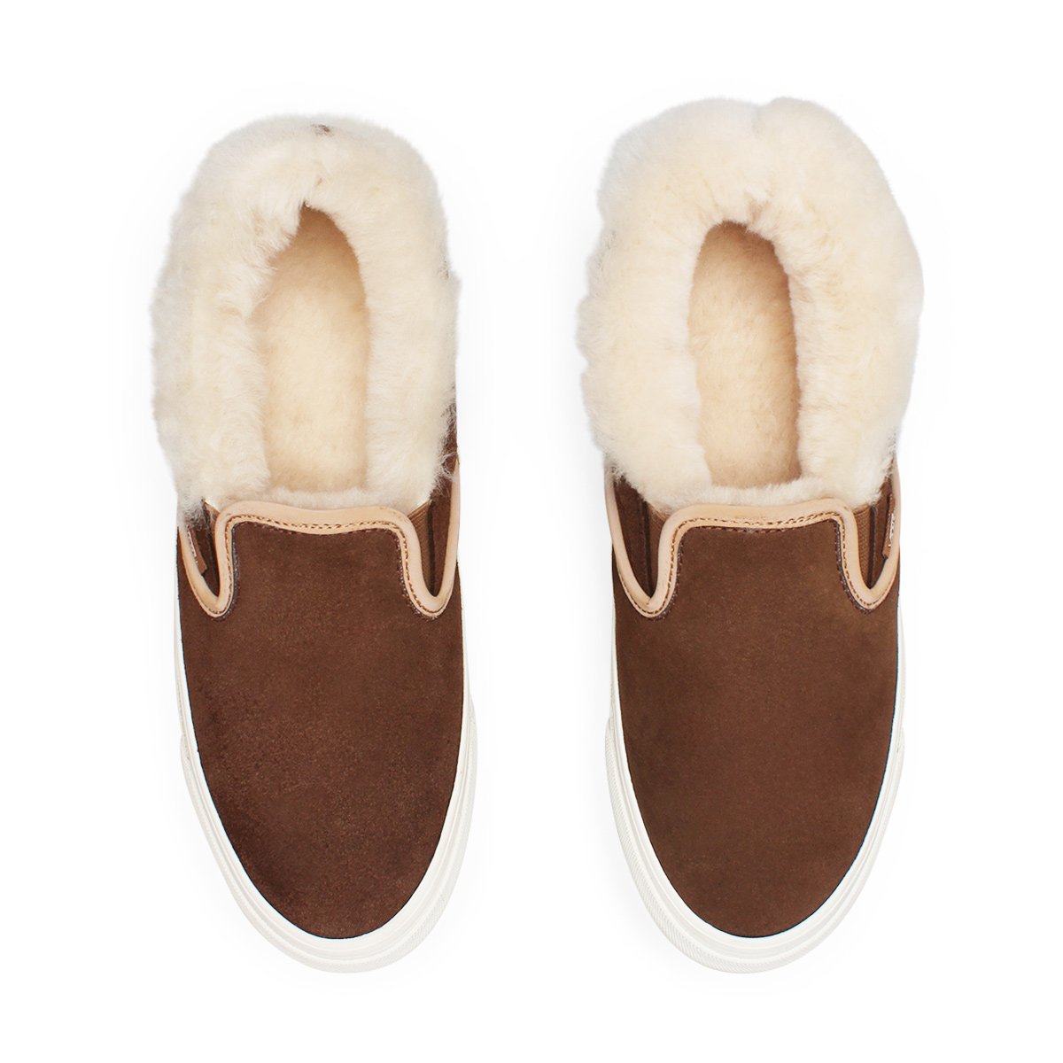 vans shearling shoes