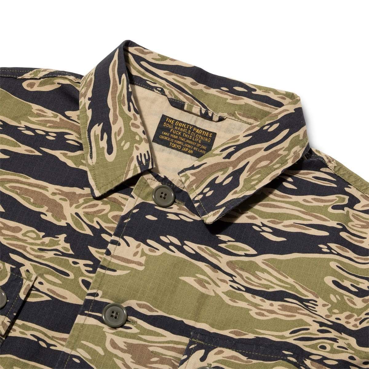 TIM LEHI / TIGERCAMO ARMY SHIRT ( TYPE-1 ) Olive