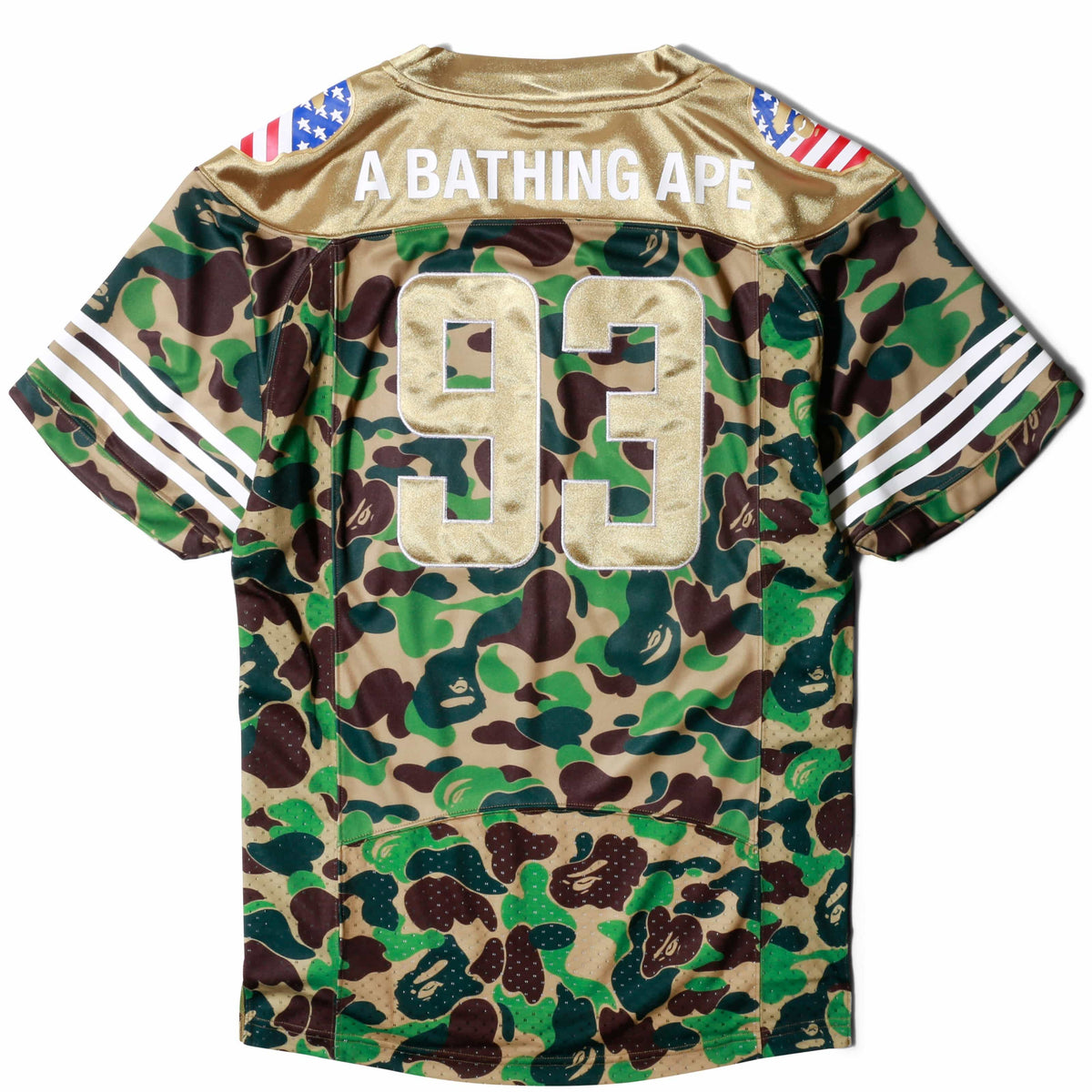 bape football jersey