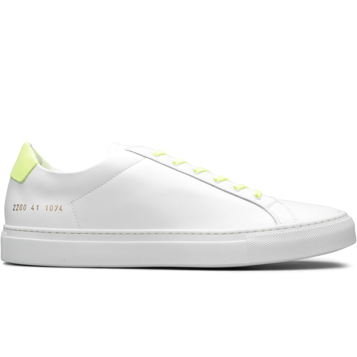 common projects retro low fluo