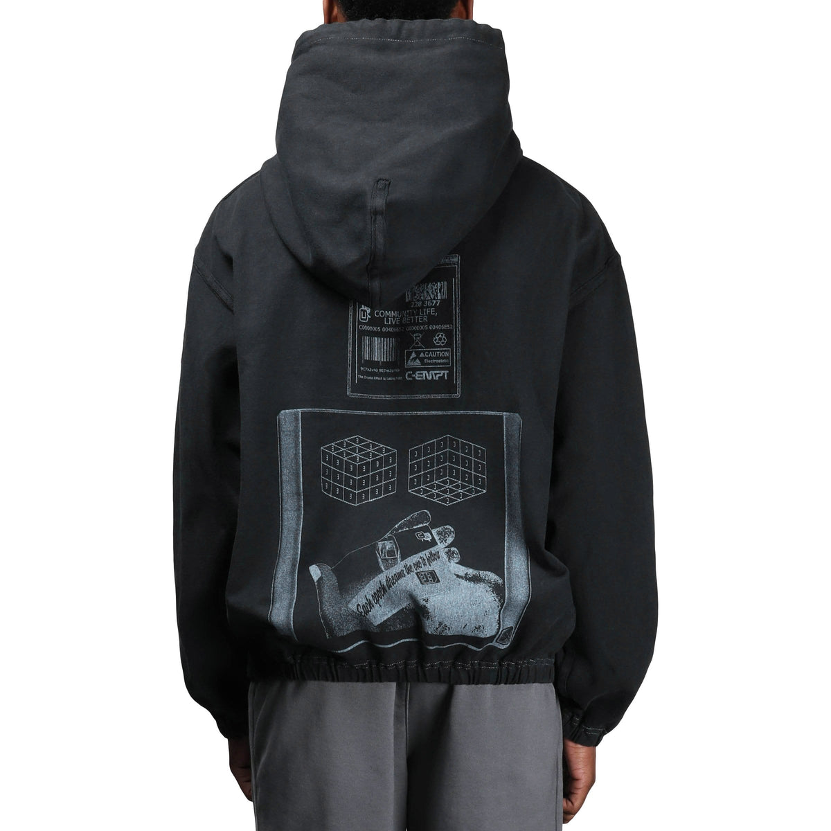 cav empt light hoodie