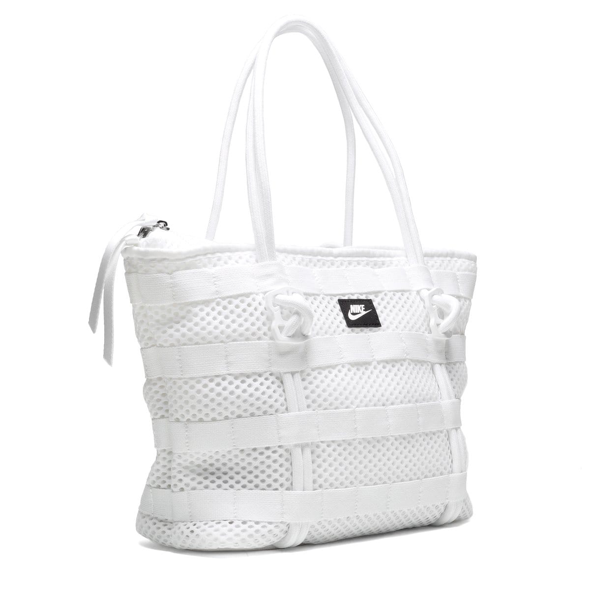 white nike shoulder bag