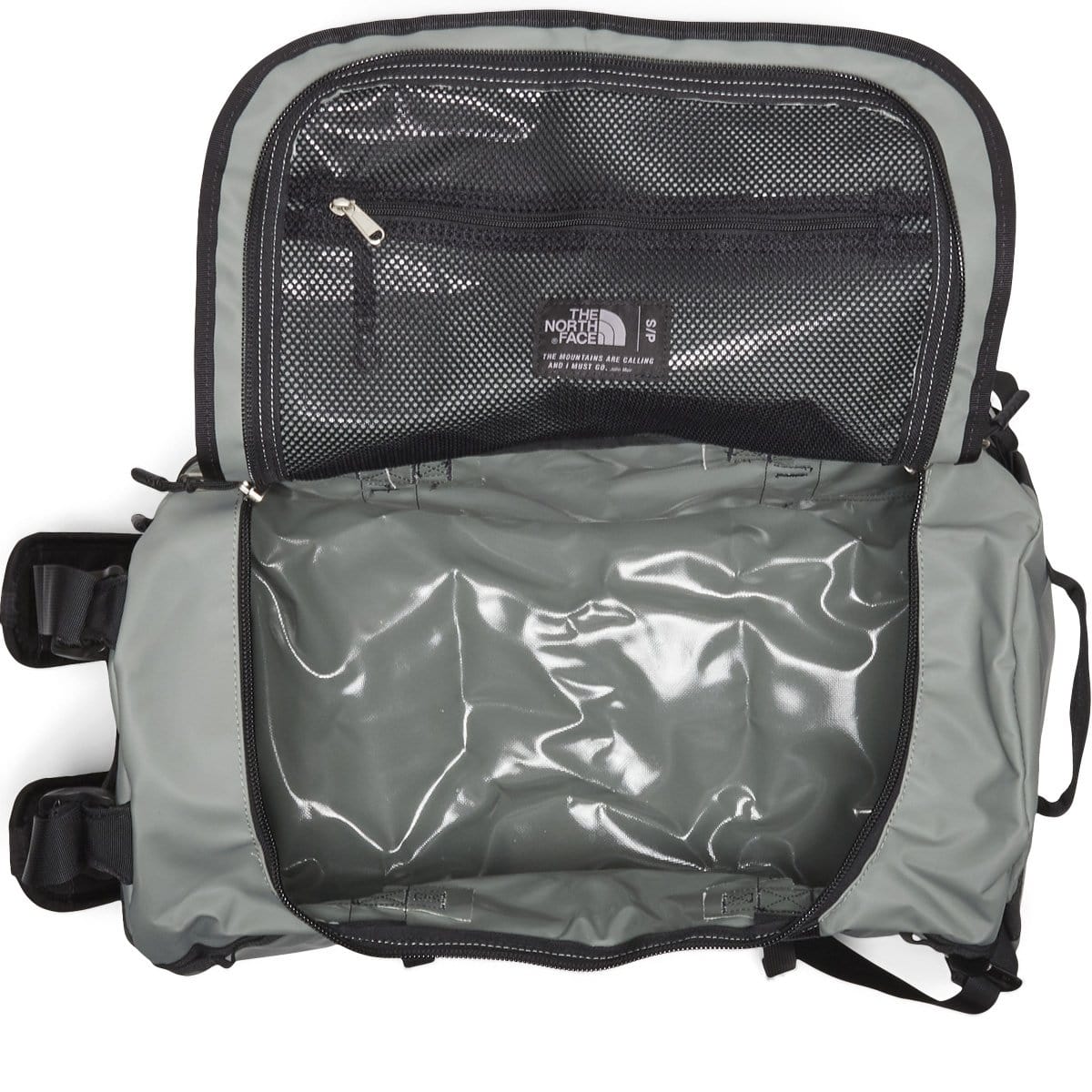 Base Camp Duffel S Agave Green Tnf Black Bodega