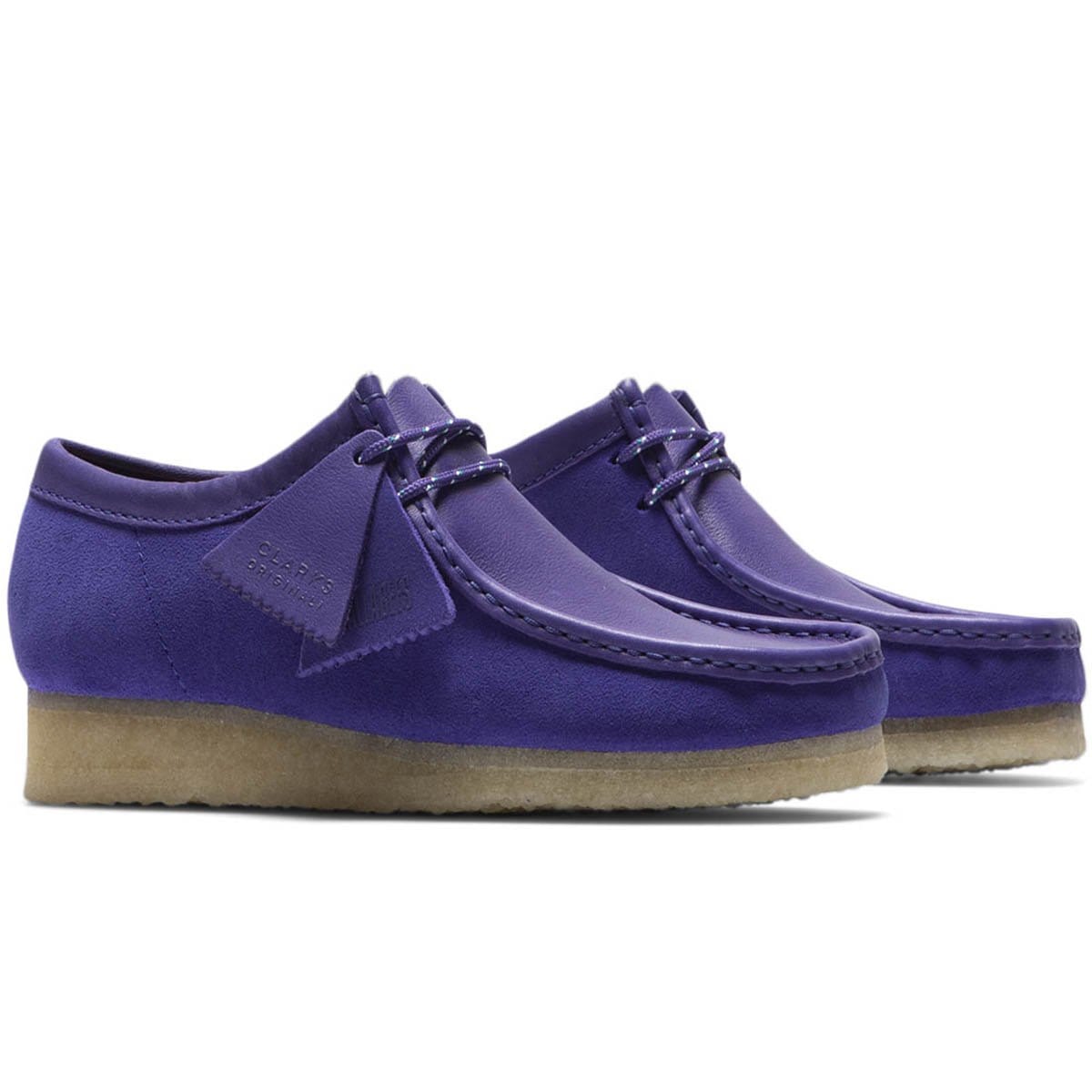 wallabee shoes purple