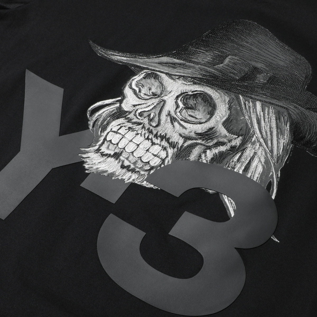 y3 skull t shirt
