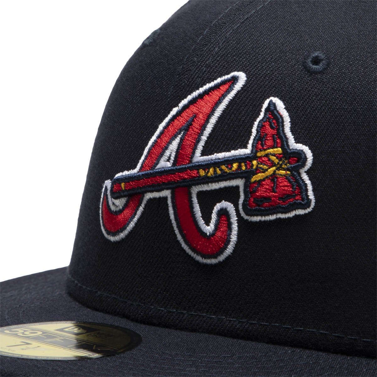 X Offset Atlanta Braves 59fifty Navy Bodega