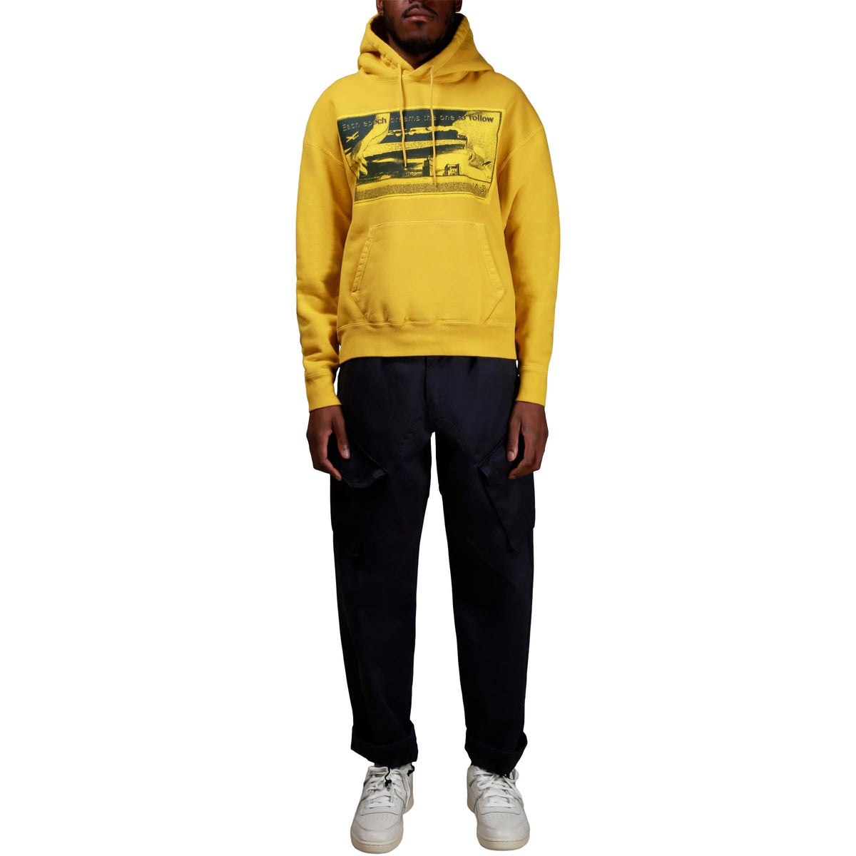 cav empt yellow hoodie