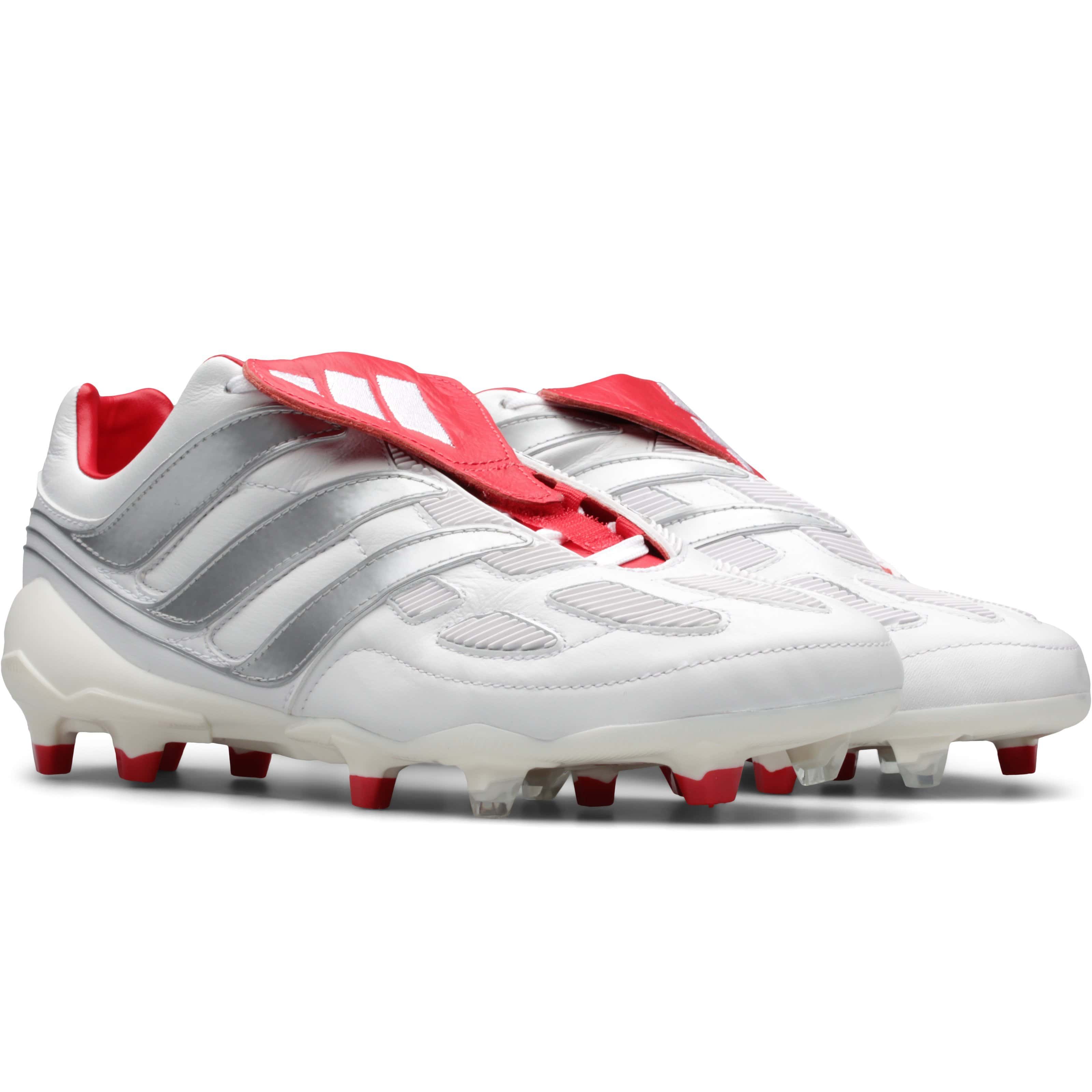 PRECISION FG DB White/Silver Metallic/Predator Red – Store