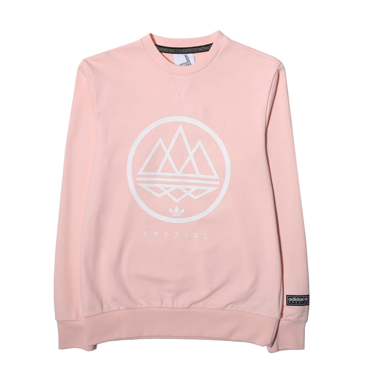 adidas spzl mod trefoil crew sweat