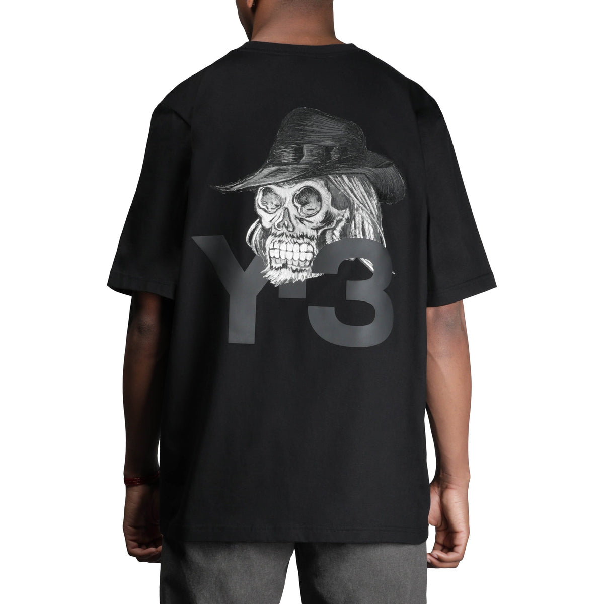 y3 skull tee