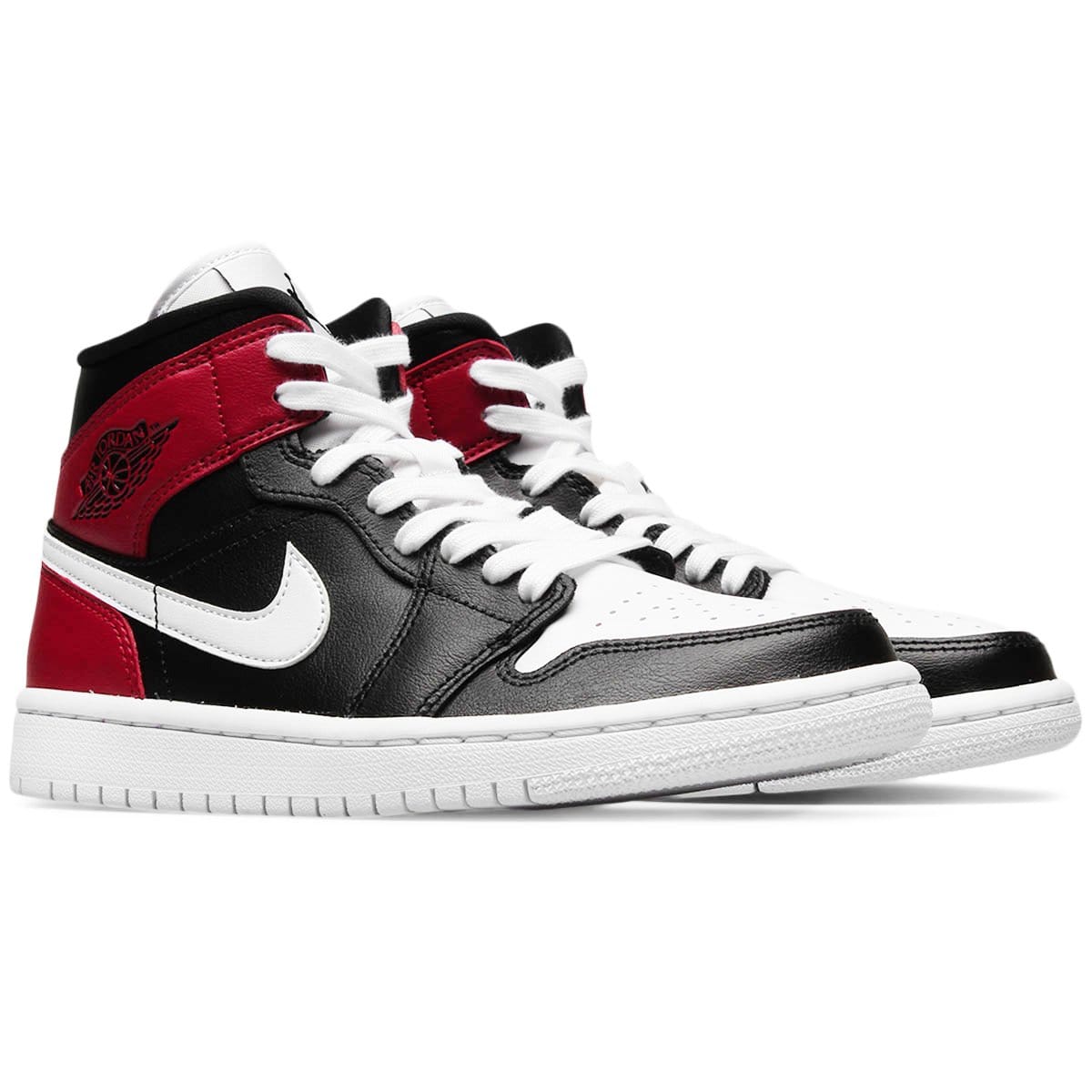 jordan 1 black noble red white