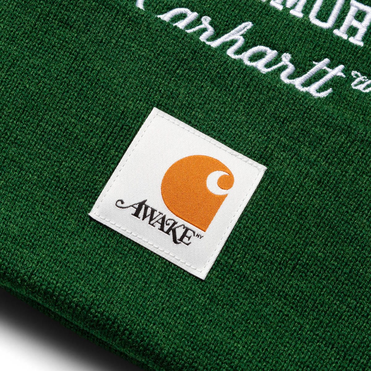 X CARHARTT WIP UN AMOR BEANIE DARK GREEN | GmarShops