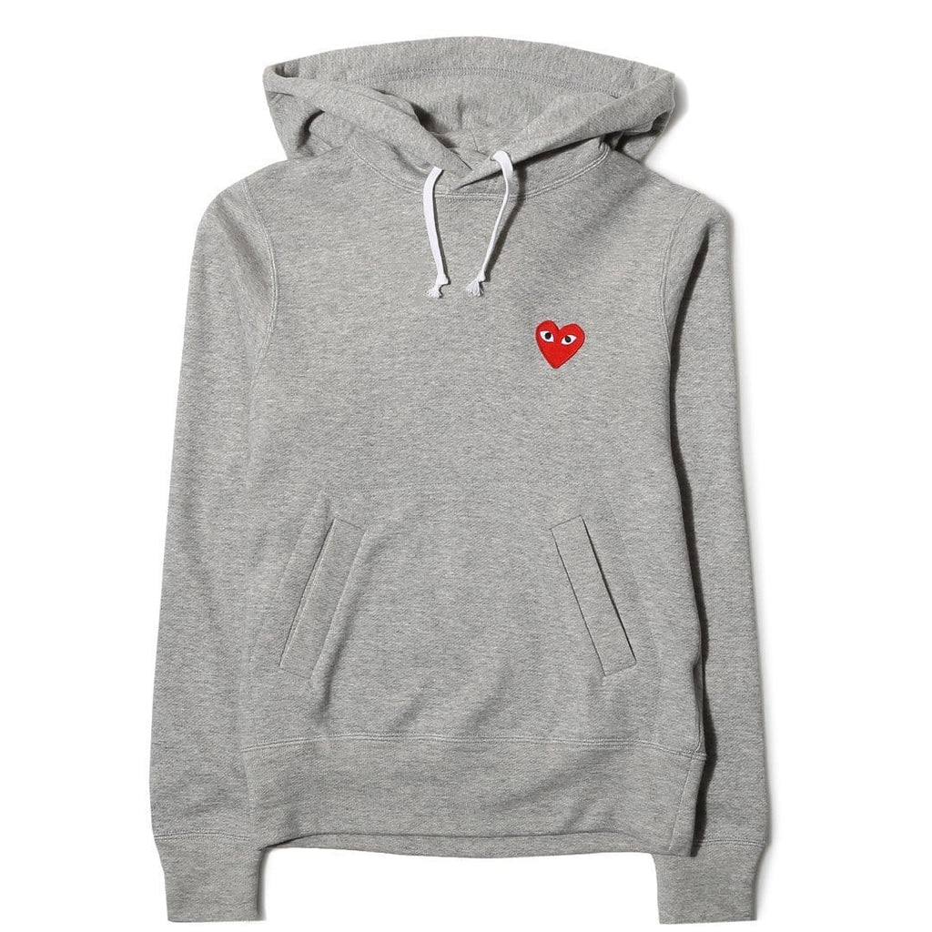 Comme des Garcons WOMEN'S PLAY HOODIE Grey – Bodega