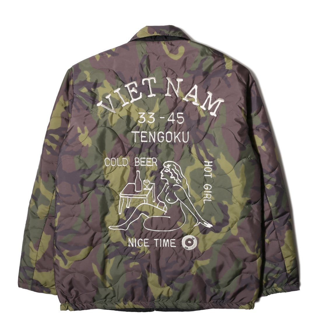 REVERSIBLE VIETNAM JAKCET -A- (TYPE-1) Camo/Black – IetpShops Store