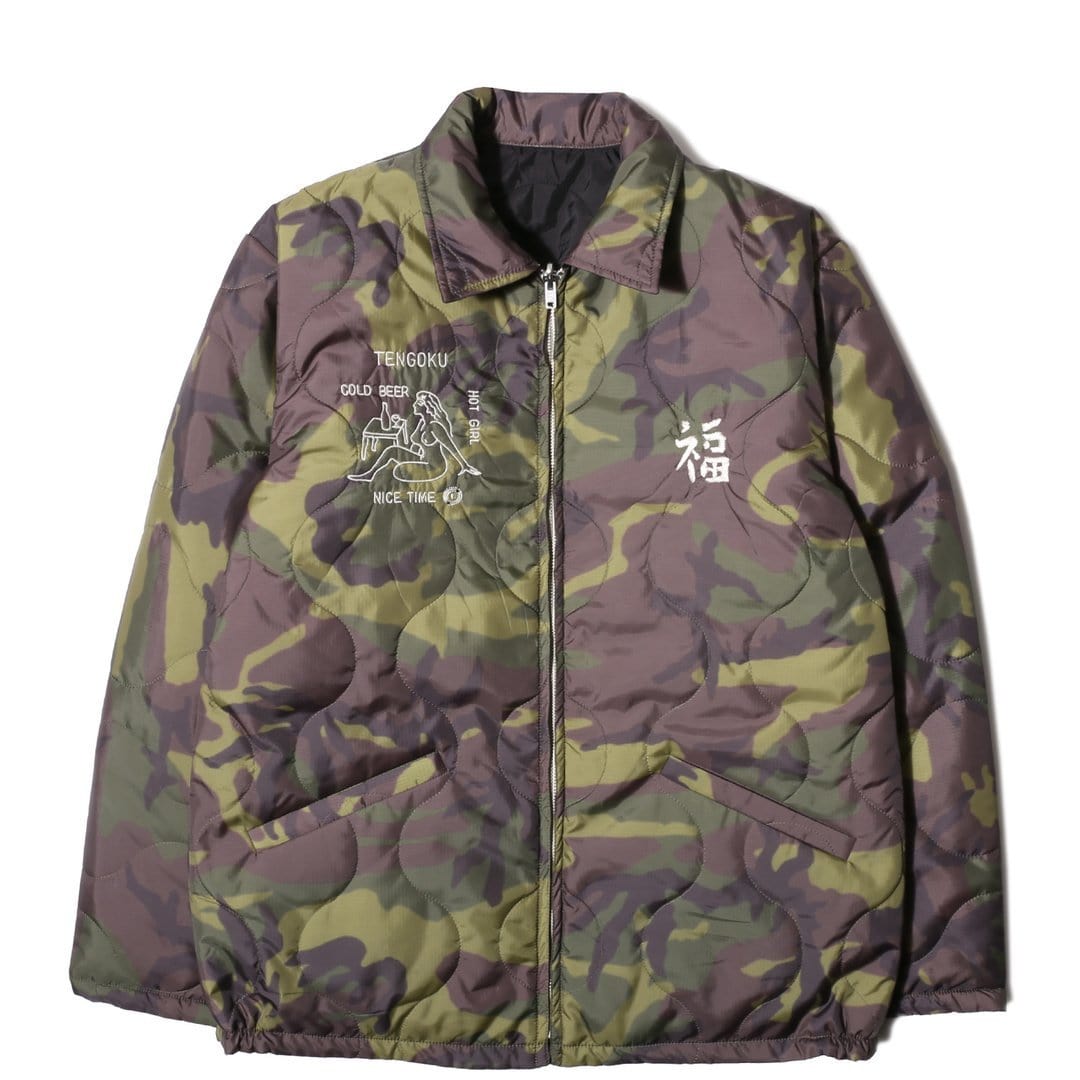 REVERSIBLE VIETNAM JAKCET -A- (TYPE-1) Camo/Black – IetpShops Store