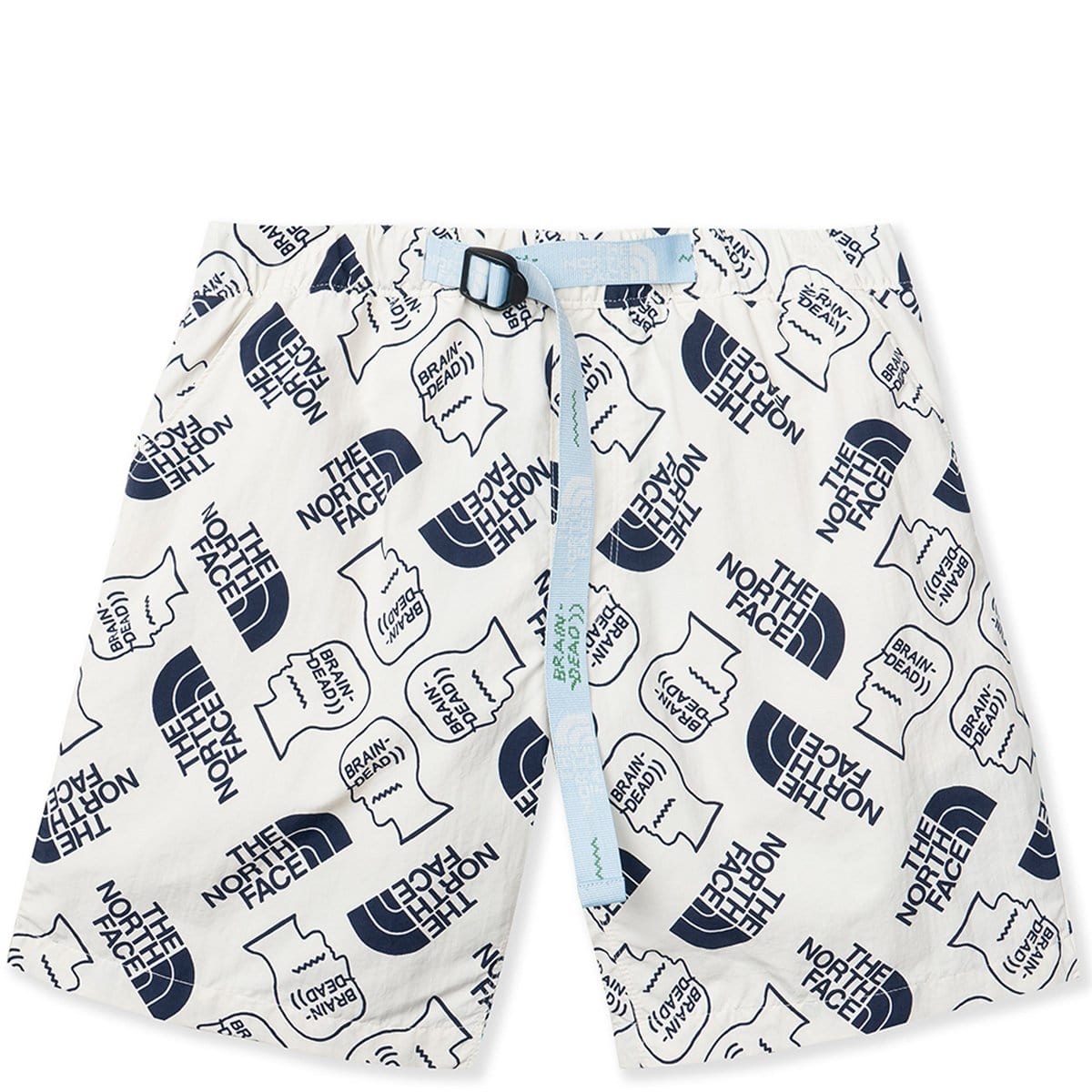 x Brain Dead Baggy Climber Short Vintage White/TNF Navy