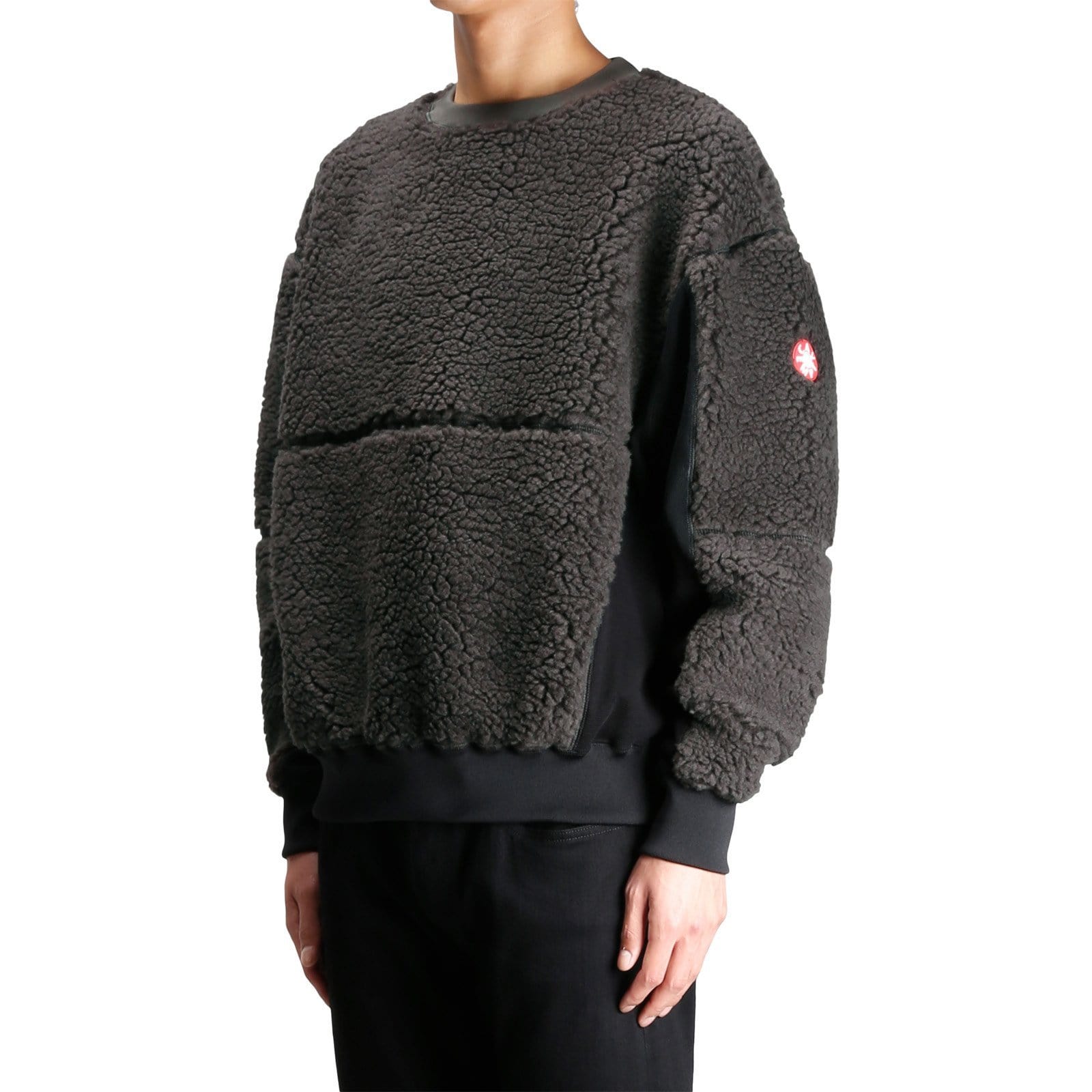 CAV EMPT 18AW BOA FLEECE CREW NECK L