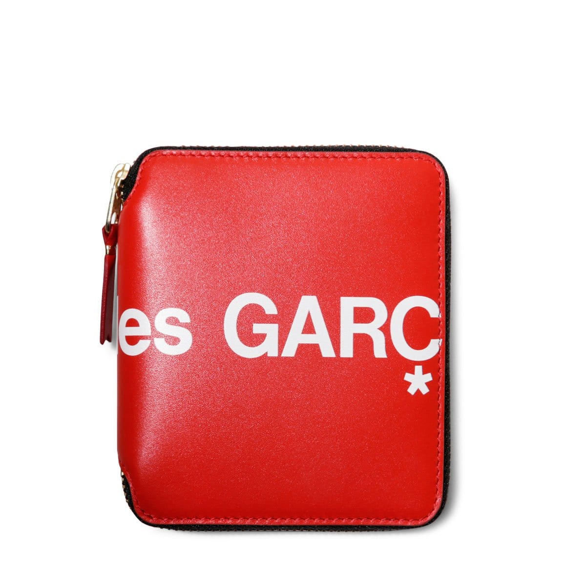 Comme des Garcons Wallet Huge Logo Wallet - Red