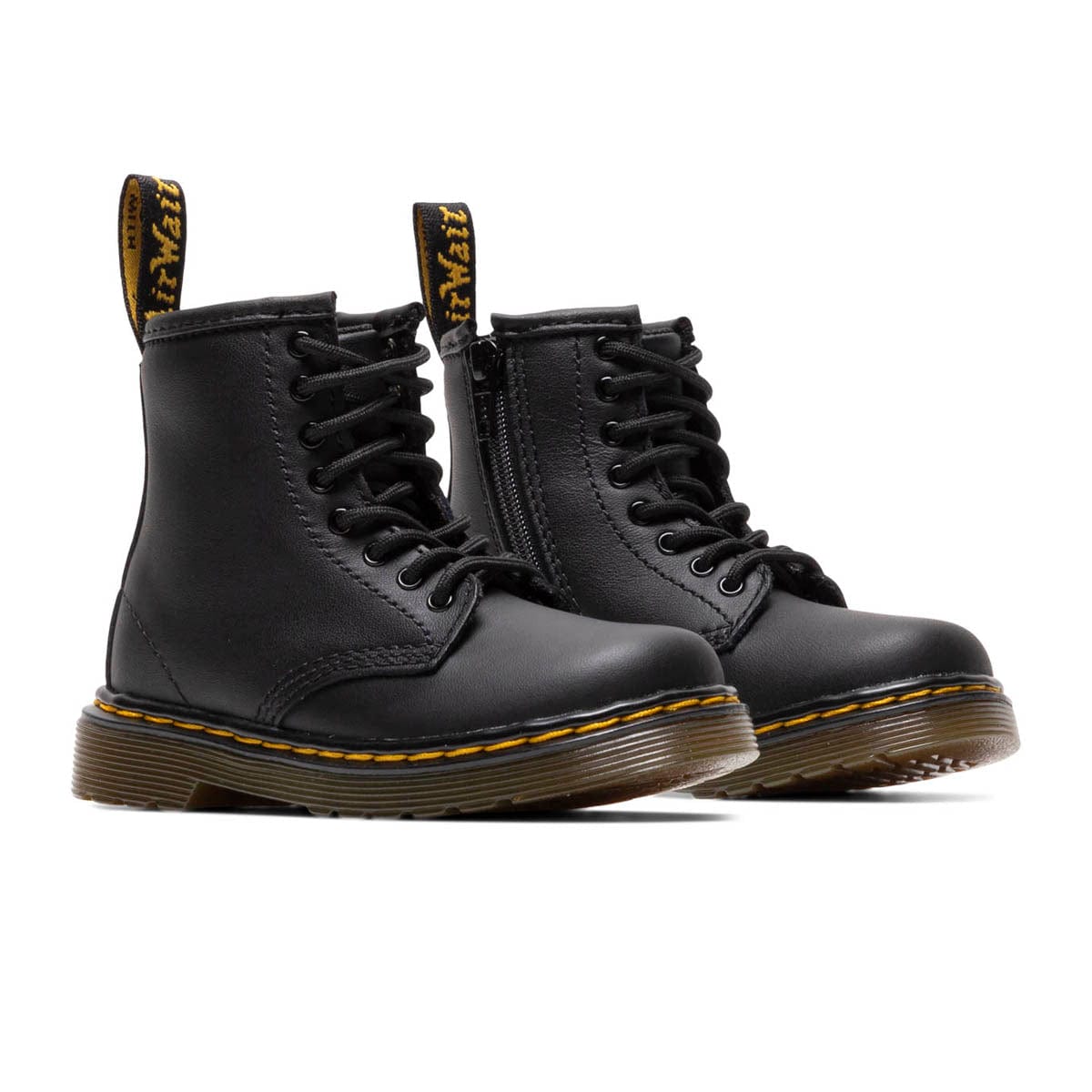 UP BOOTS - martens black женские ботинки мартенс - 1460 SOFTY T LEATHER LACE | GmarShops