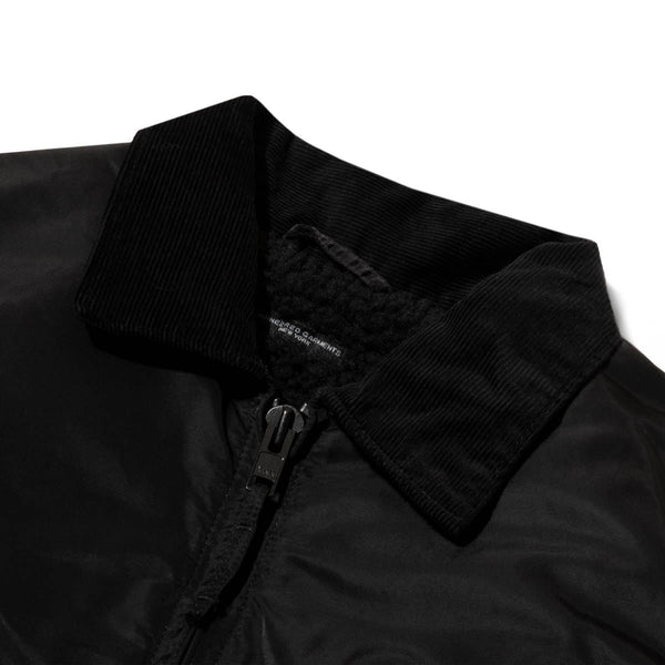 DRIVER JACKET Black Flight Satin – Bodega Store