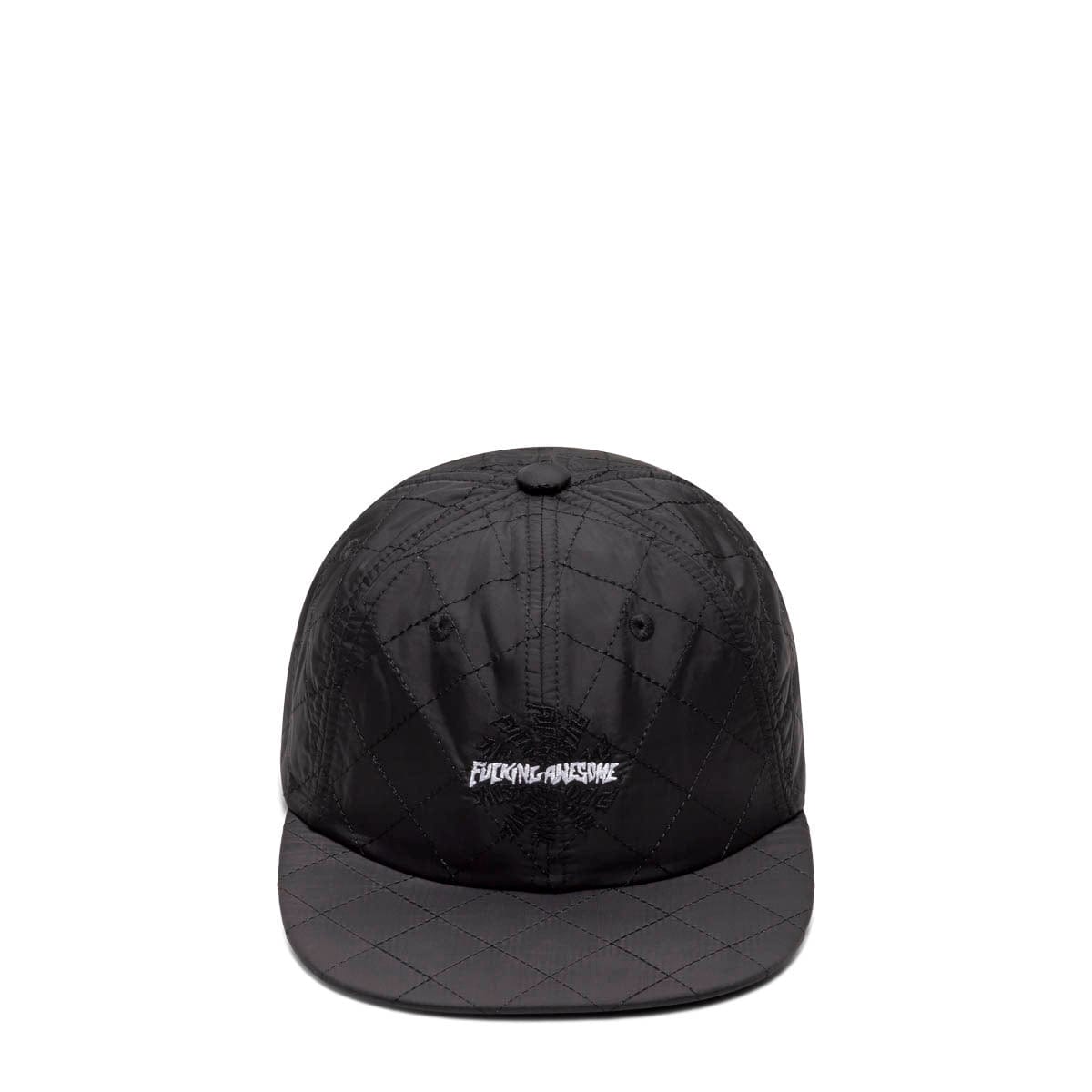 QUILTED SPIRAL 6 PANEL STRAPBACK