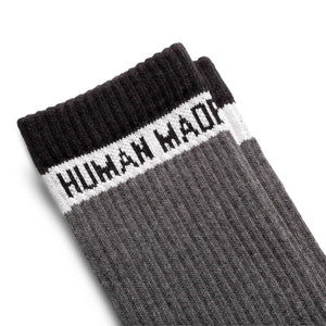 新品 HUMAN MADE DUCK PILE SOCKS CHARCOAL L kresnainvestments.com