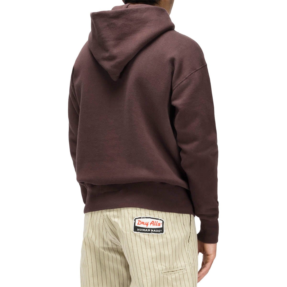 brown hoodie