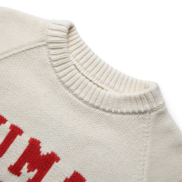 HUMAN MADE RAGLAN SLEEVE KNIT SWEATER-