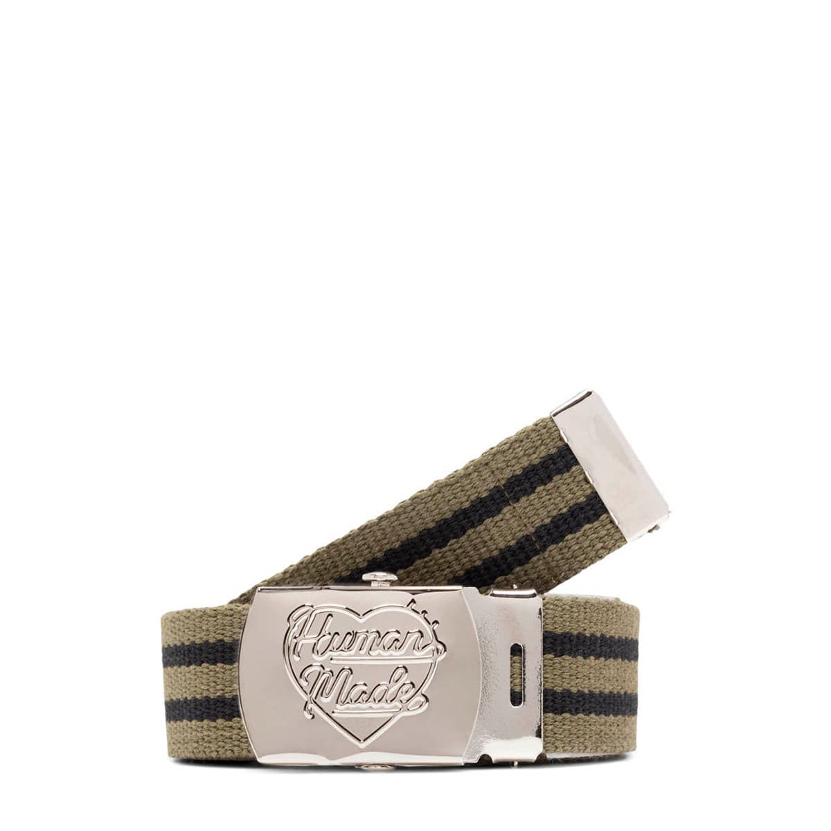 HEART LEATHER BELT BEIGE | Bodega