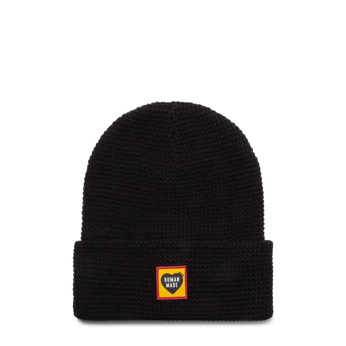 WAFFLE BEANIE BLACK | GmarShops