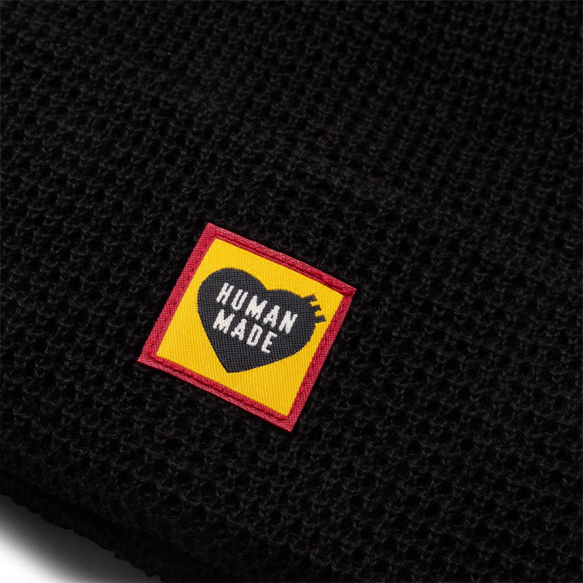 WAFFLE BEANIE BLACK | GmarShops