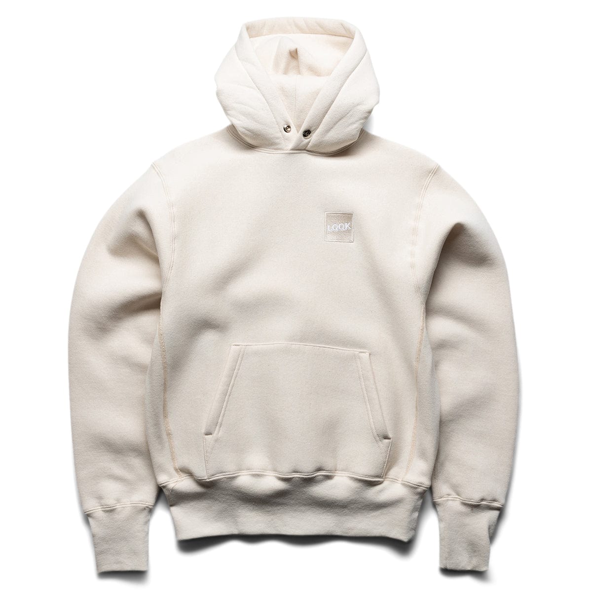 LQQK STUDIO SIGNATURE SNAP HOODIE-