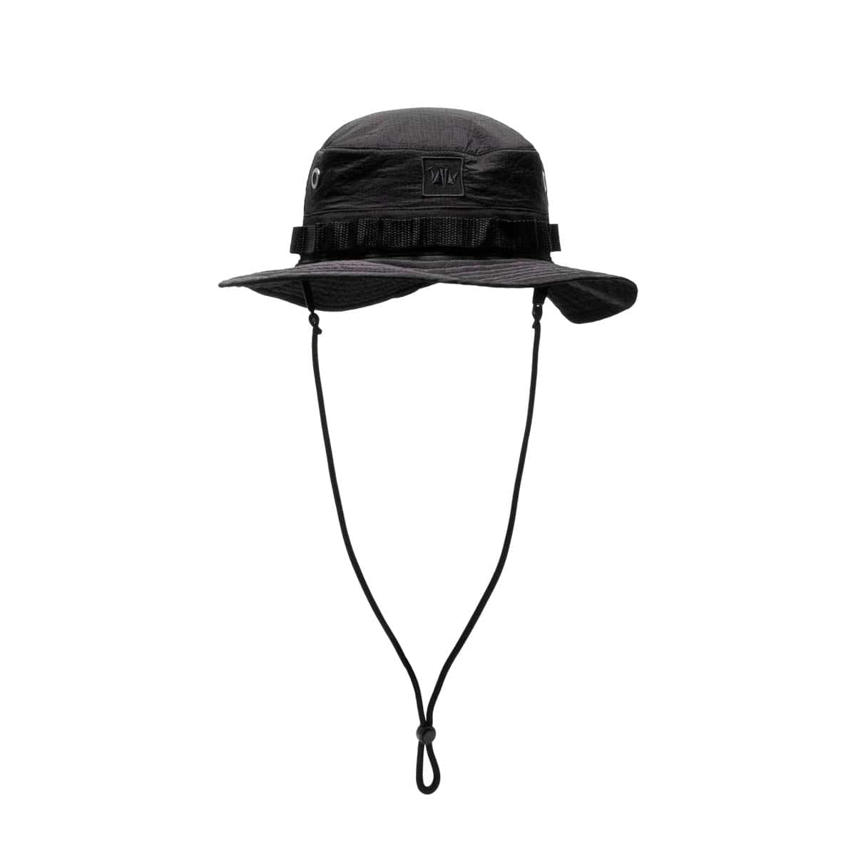 QUILTED NYLON HAT BLACK | Bodega