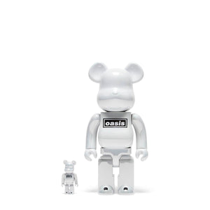 BE@RBRICK OASIS 100% & 400% SET White Chrome – GmarShops Store