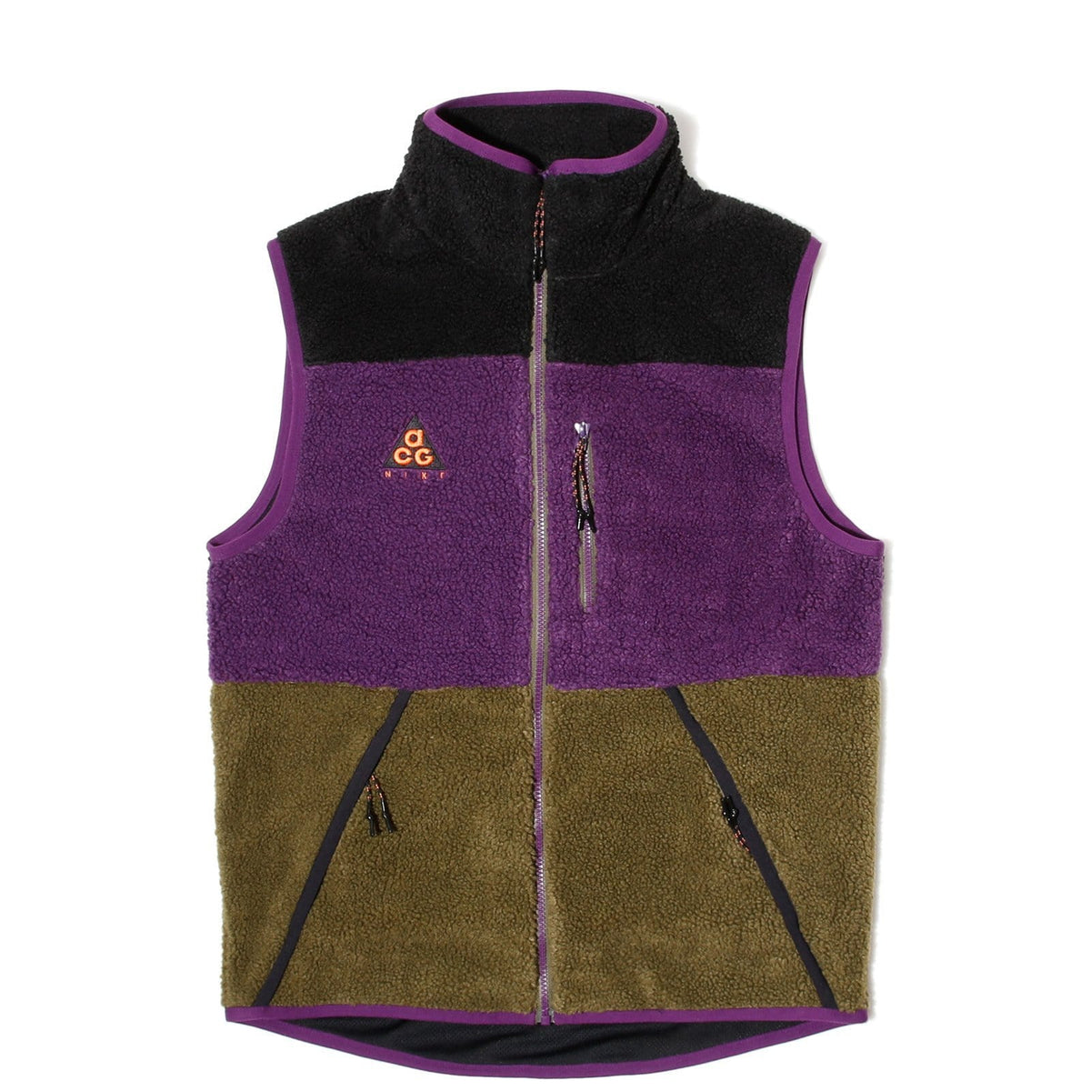 nike acg vest purple