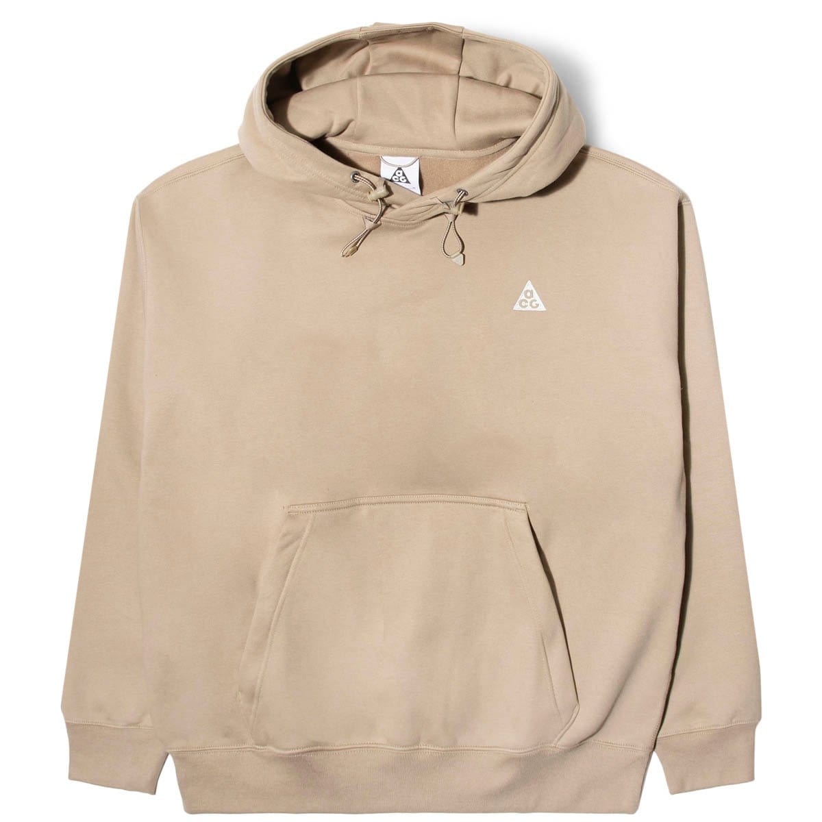 nike sb fleece hoodie with pocket in khaki