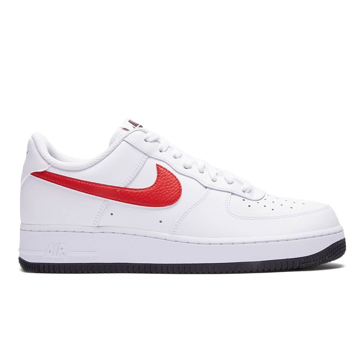 red and blue swoosh air force 1